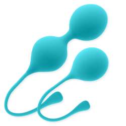 Intense - Pack Balles Kegel Kendall Bleu
